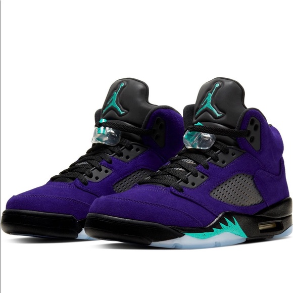 Nike Air Jordan Retro 5 2020 Alternate Grape - Picture 1 of 2